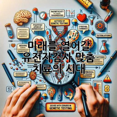 미래를 열어갈🧬 유전자검사, 맞춤 치료의 시대! 🚀