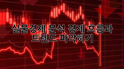 실물경제 분석: 경제 흐름과 트렌드 파악하기