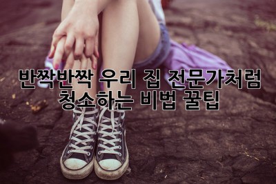 ✨ 반짝반짝 우리 집, 전문가처럼 청소하는 비법 꿀팁! 🏡